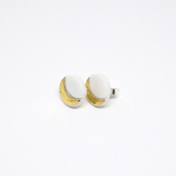 Anne-Lise Pichon - Boucles d'oreilles puces Eclipse
