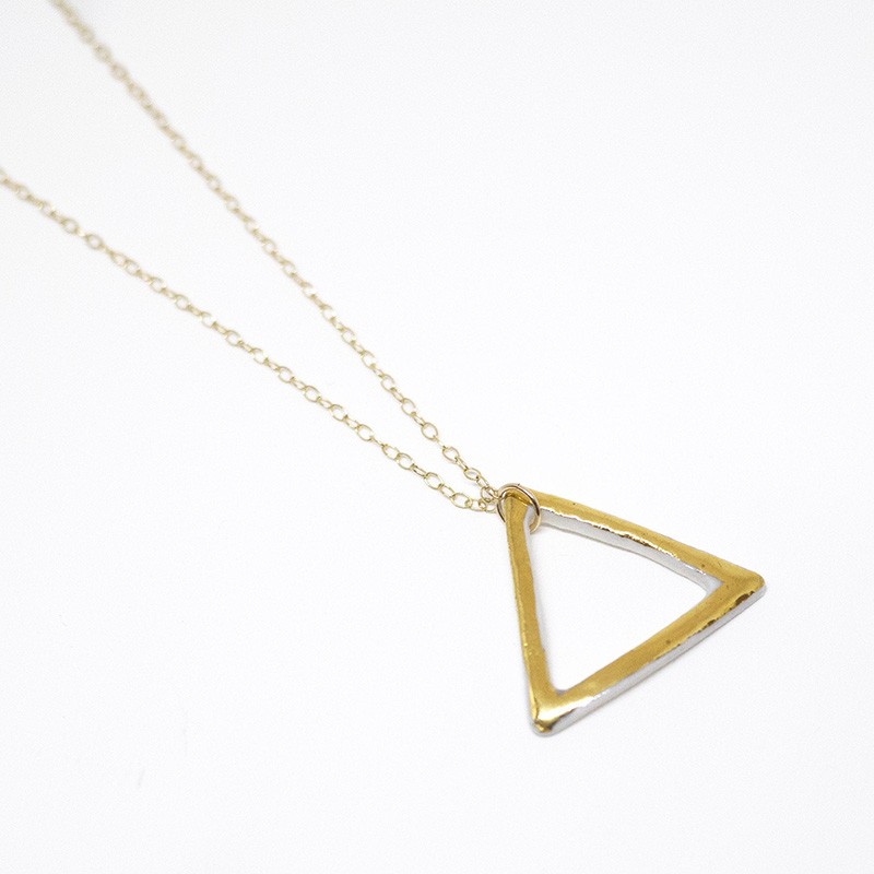 Anne-Lise Pichon - Sautoir Triangle d'Or