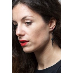 Laurène Vernet - Boucles d'oreilles confetti de soirée