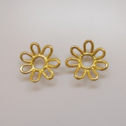 Noémie Pichon - Boucles d'oreilles Symboles Fleurs