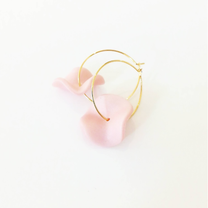 Honeyandmilk - Créoles Mini Vague