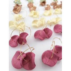 Honeyandmilk - Créoles Mini Vague Automne