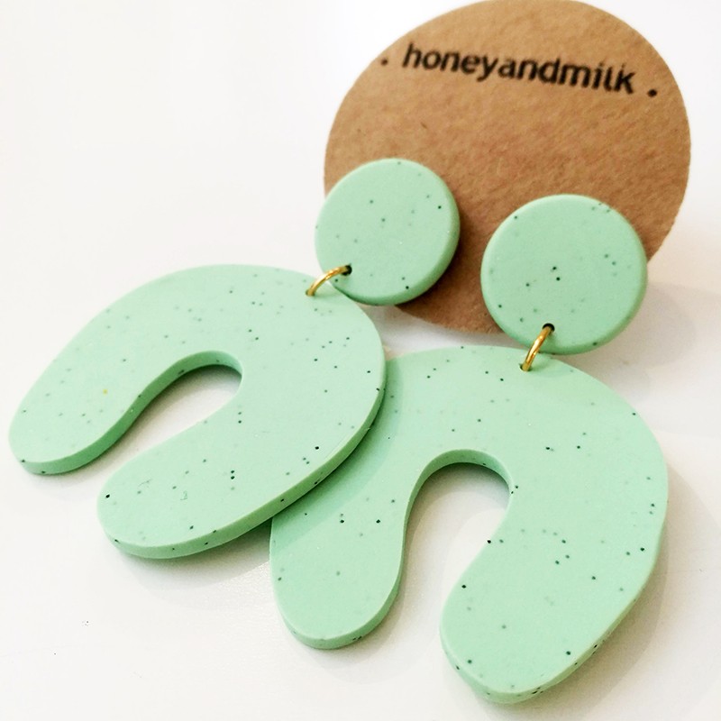 Honeyandmilk - Boucles d'oreilles Curl