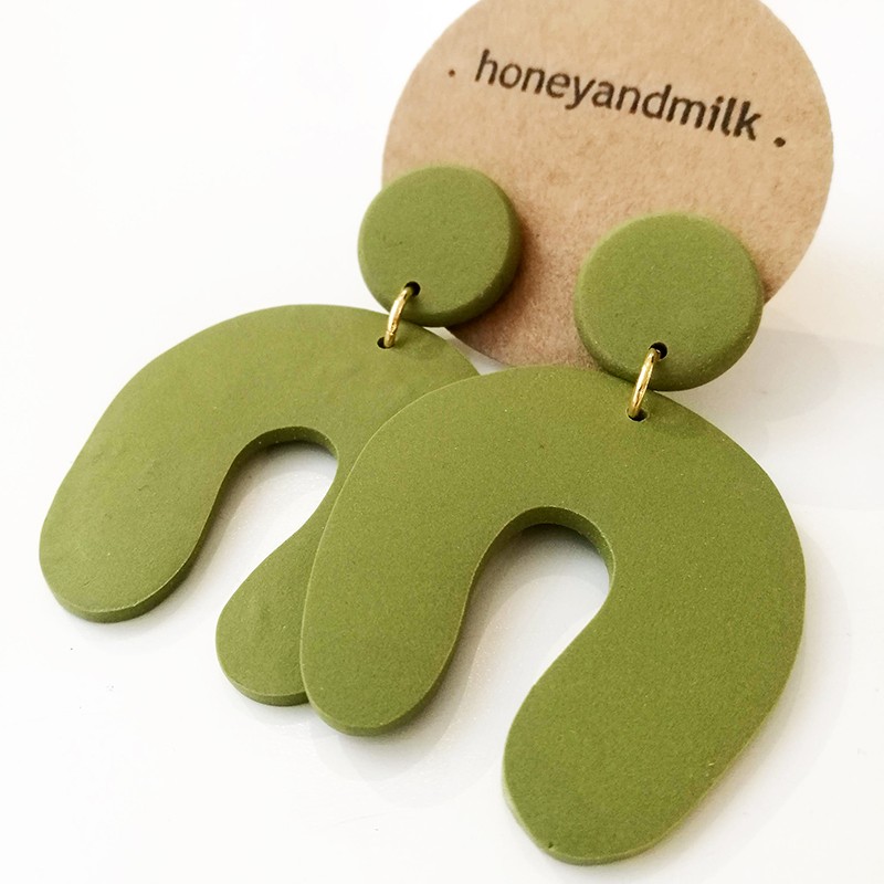 Honeyandmilk - Boucles d'oreilles Curl