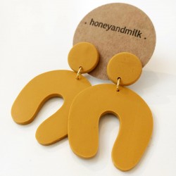 Honeyandmilk - Boucles d'oreilles Curl