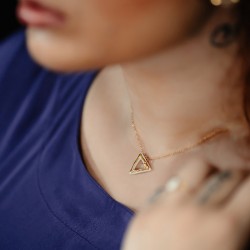 Anne-Lise Pichon - Collier Triangle d'Or