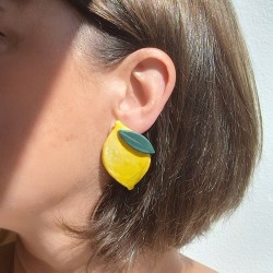 Anne-Lise Pichon - Boucle d'oreille Tutti Frutti grosse boucle