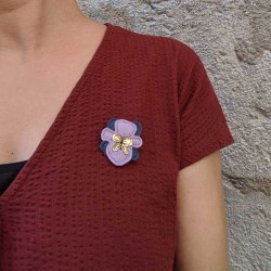 Anne-Lise Pichon - Broches en feutrine /  la nature