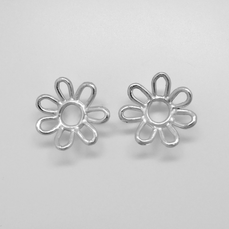 Noémie Pichon - Boucles d'oreilles Symboles Fleurs