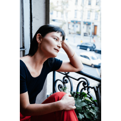 Laurène Vernet - Boucles d'oreille tiges martelées