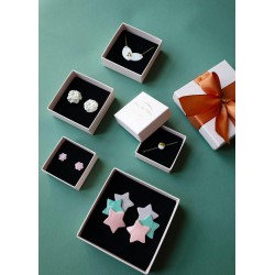 Anne-Lise Pichon - Boucles d'oreilles Bouton d'Or