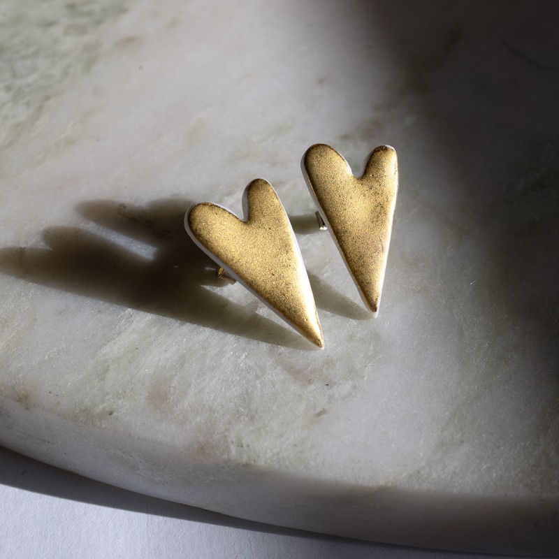Anne-Lise Pichon - Boucles d'oreilles Coeur