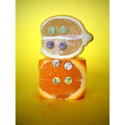 Anne-Lise Pichon - Boucles d'oreilles Miettes petites