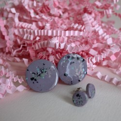 Anne-Lise Pichon - Boucles d'oreilles Miettes grandes