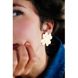 Noémie Pichon - Boucles d'oreille Lucky Charm / maxi Trèfle
