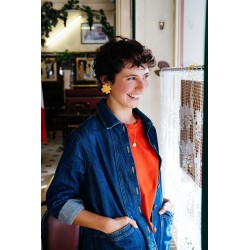 Noémie Pichon - Boucles d'oreille Lucky Charm / maxi Trèfle