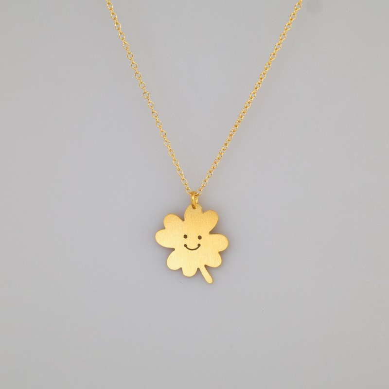 Noémie Pichon - Collier Lucky Charm / Trèfle