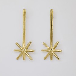 Noémie Pichon - Boucles d'oreilles Symboles Baguettes Magiques