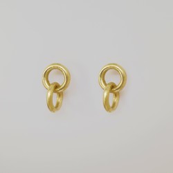 Noémie Pichon - Boucles d'oreilles Symboles Anneaux