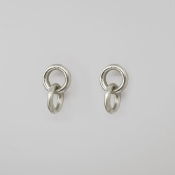 Noémie Pichon - Boucles d'oreilles Symboles Anneaux