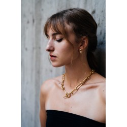 Noémie Pichon - Boucles d'oreilles Symboles Anneaux