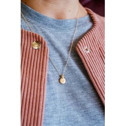 Noémie Pichon - Collier médaille Best Friend