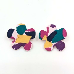 Honeyandmilk - Boucles d'oreilles Flower Power