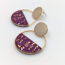 Honeyandmilk - Boucles pendantes Shapes