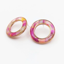 Honeyandmilk - Boucles d'oreilles RING