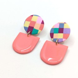 Honeyandmilk - Boucles d'oreilles MADRAS