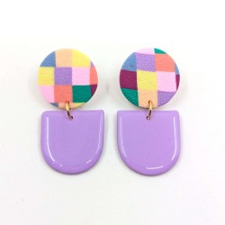 Honeyandmilk - Boucles d'oreilles MADRAS