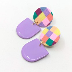 Honeyandmilk - Boucles d'oreilles MADRAS