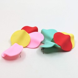 Honeyandmilk - Boucles d'oreilles WAVY