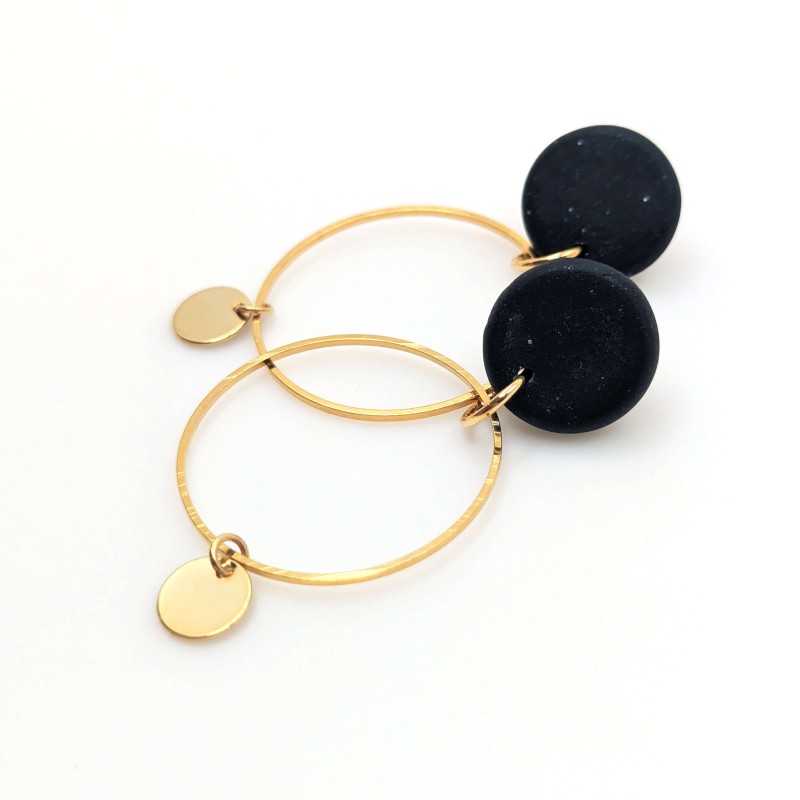 Honeyandmilk - Boucles d'oreilles Moonlight