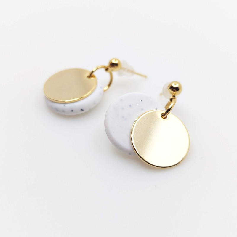 Honeyandmilk - Boucles d'oreilles Pastille
