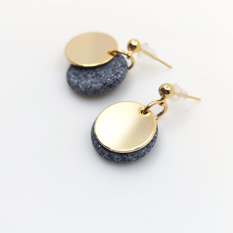 Honeyandmilk - Boucles d'oreilles Pastille