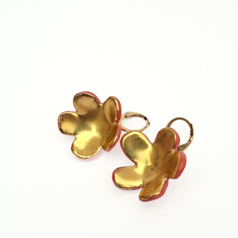 Anne-Lise Pichon - Boucles d'oreilles Bouton d'Or