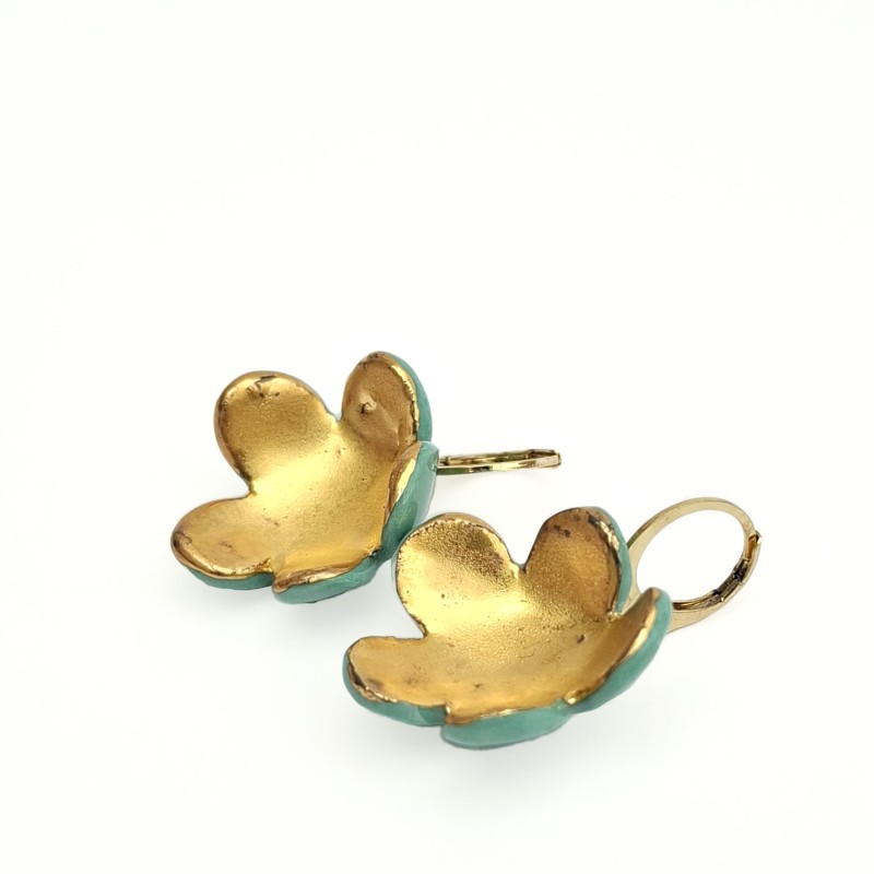 Anne-Lise Pichon - Boucles d'oreilles Bouton d'Or