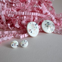 Anne-Lise Pichon - Boucles d'oreilles Miettes grandes