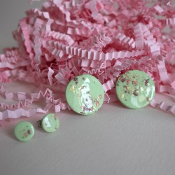 Anne-Lise Pichon - Boucles d'oreilles Miettes petites