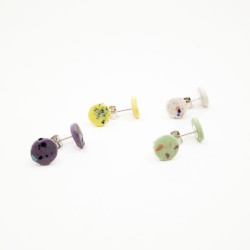 Anne-Lise Pichon - Boucles d'oreilles Miettes petites