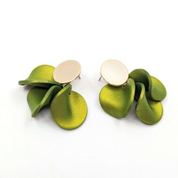 Honeyandmilk - Boucles d'oreilles BLOOM satinées