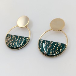 Honeyandmilk - Boucles pendantes Shapes