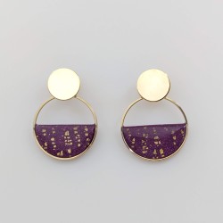 Honeyandmilk - Boucles pendantes Shapes
