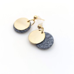 Honeyandmilk - Boucles d'oreilles Pastille