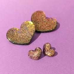 Honeyandmilk - Boucles d'oreilles Petit Cœur