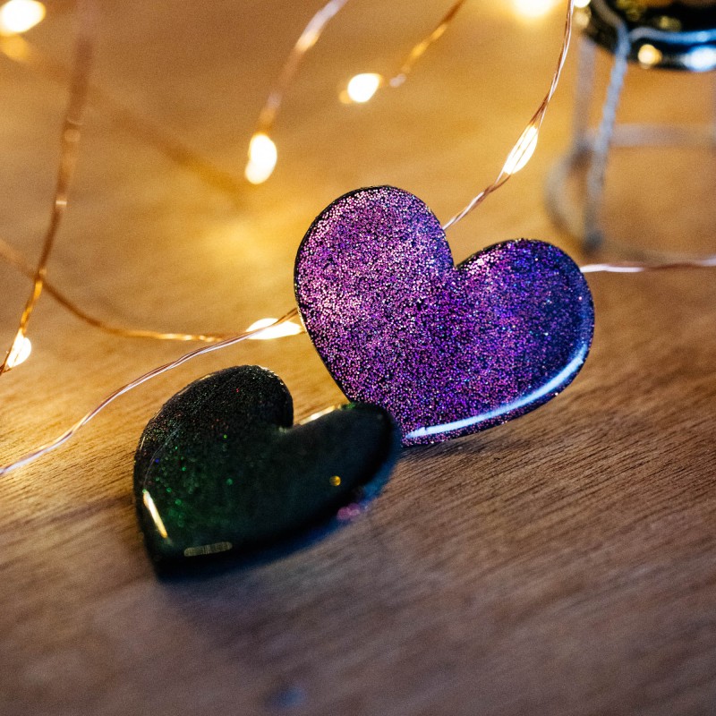 Honeyandmilk - Boucles d'oreilles Gros Cœur