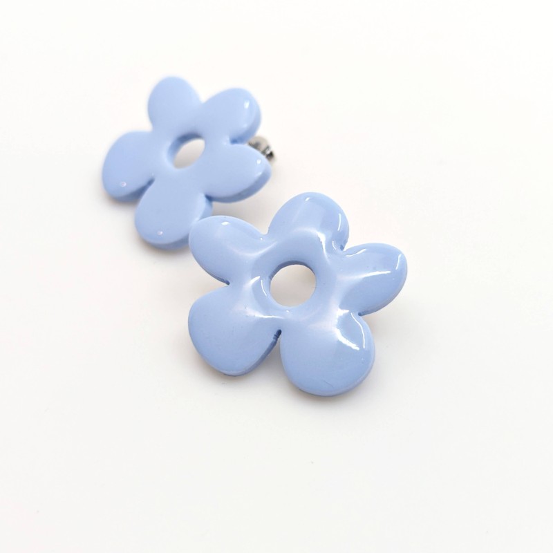 Honeyandmilk - Boucles d'oreilles FLORA grandes fleurs