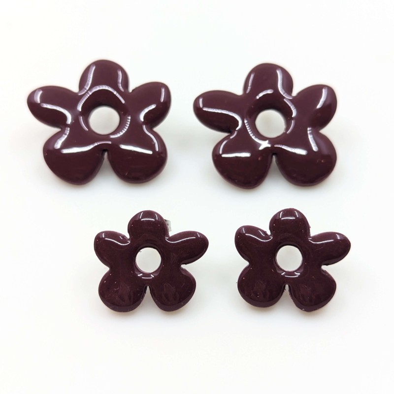 Honeyandmilk - Boucles d'oreilles FLORA petites fleurs