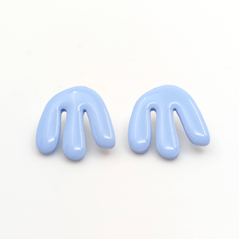 Honeyandmilk - Boucles d'oreilles FLORA grandes plantes